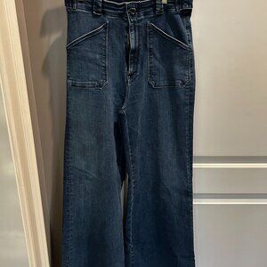 Mother Denim The Elbow Grease Roller Sneak, size 28, wash: Mix Tape